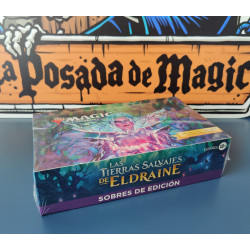 Caja de sobres de edición de Las Tierras Salvajes de Eldraine